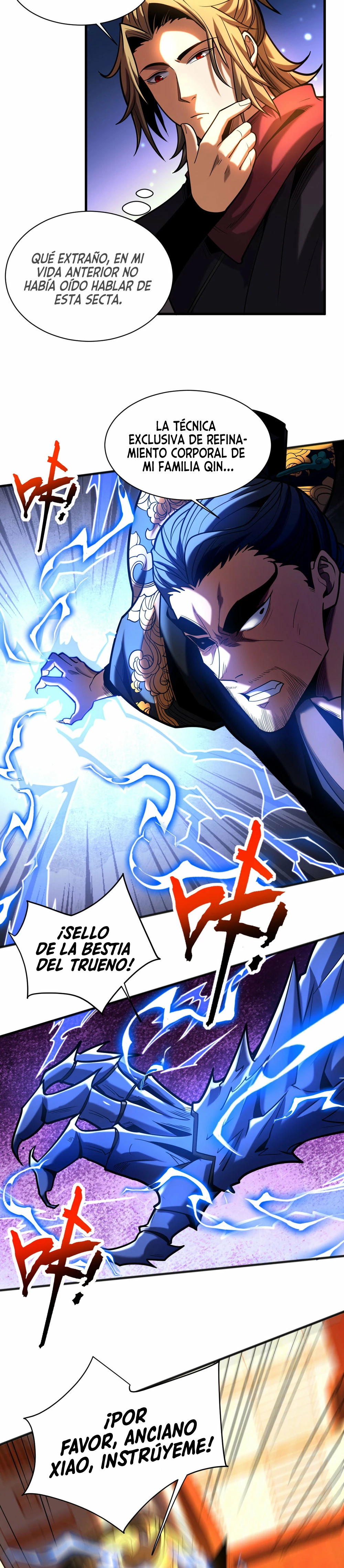Mientras mis discípulas se matan, yo me relajo! > Capitulo 65 > Page 121
